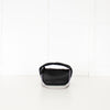 By Far Baby Cush Black Flat Grain Leather Handbag