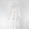 Proenza Schouler White Front Strap Long Sleeve Shirt
