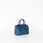 Coach Teal The Mini Bennett Crossgrain Bag