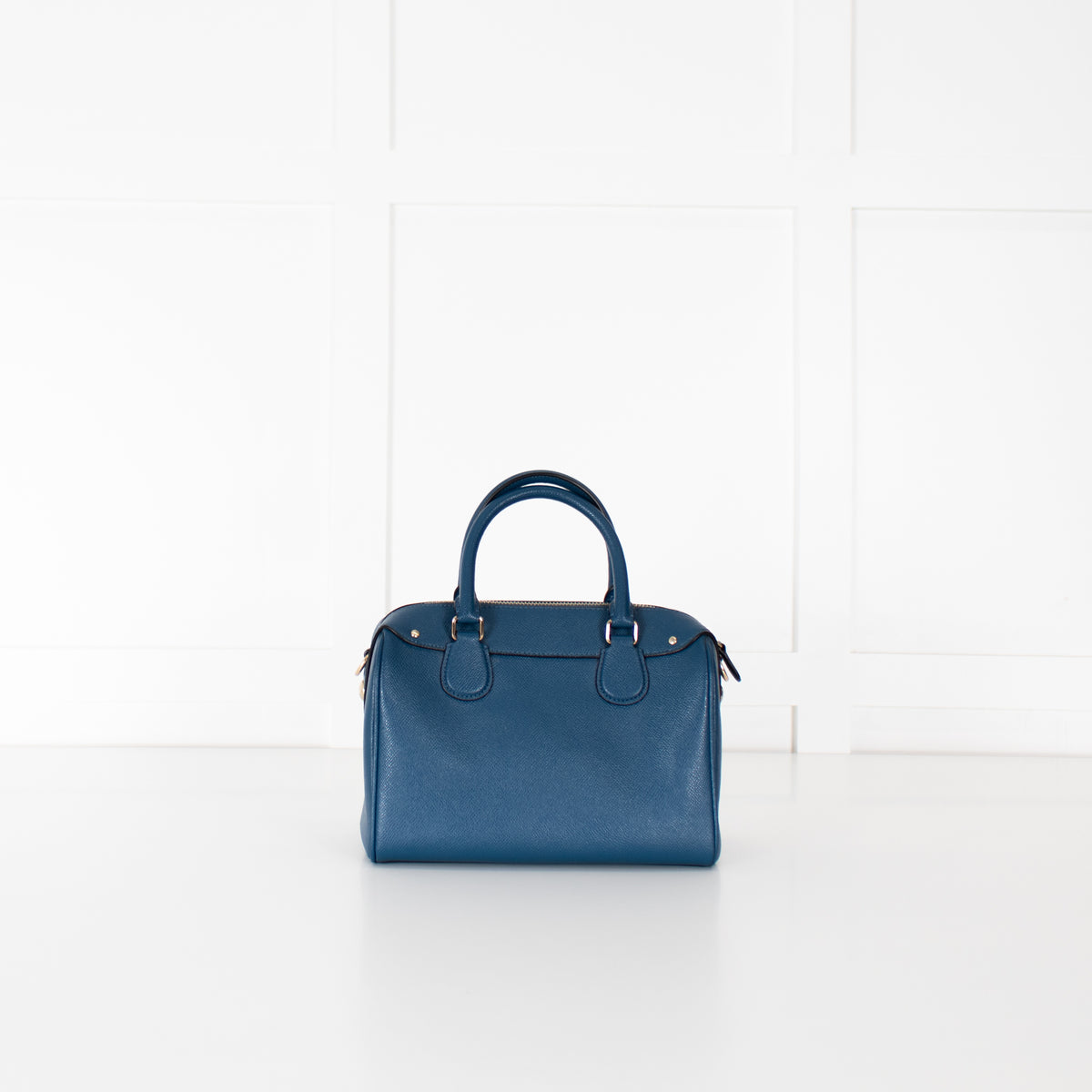 Coach Teal The Mini Bennett Crossgrain Bag