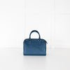 Coach Teal The Mini Bennett Crossgrain Bag