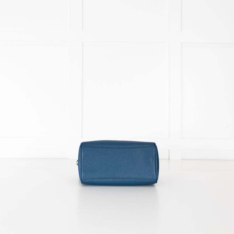 Coach Teal The Mini Bennett Crossgrain Bag