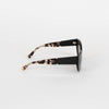Prada Black Cats Eye with Tortoiseshell Arm Sunglasses