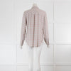 Rails Pink Grey White Check Shirt