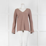 Theory Knit Taupe Top