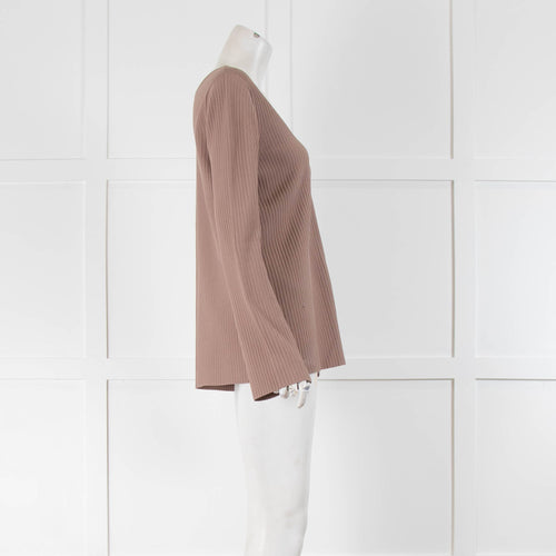 Theory Knit Taupe Top