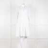 0039 Italy White Broderie Anglaise Short Dress