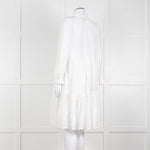 0039 Italy White Broderie Anglaise Short Dress