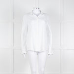 Baum und Pferdgarten White Collared Poplin Shirt