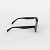 Saint Laurent Black Frame Sunglasses with Silver Corner Detail