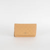 Chanel Beige Wallet on Chain with Gold Hardware