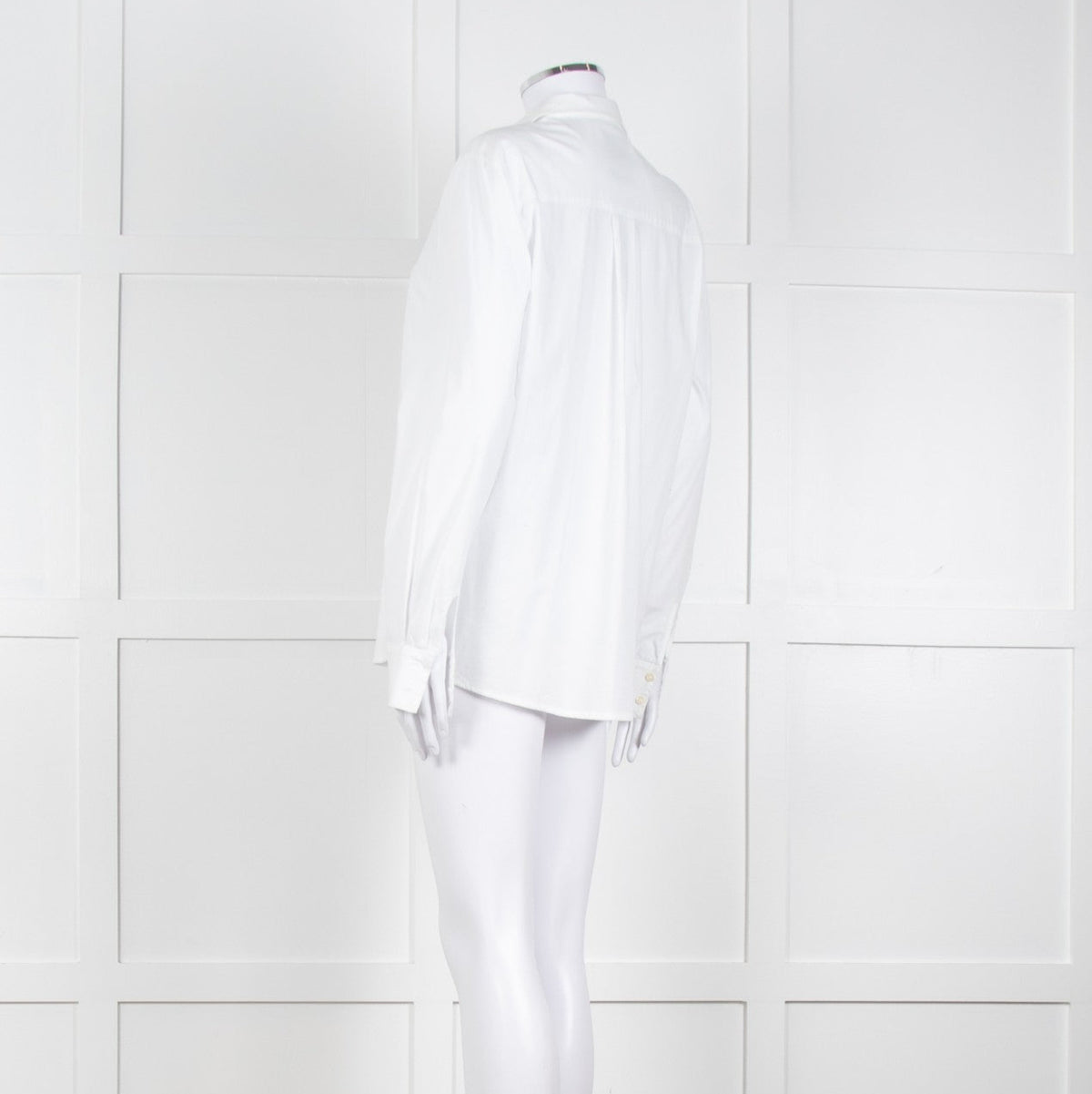 Baum und Pferdgarten White Collared Poplin Shirt