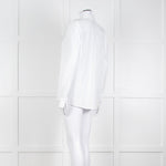 Baum und Pferdgarten White Collared Poplin Shirt