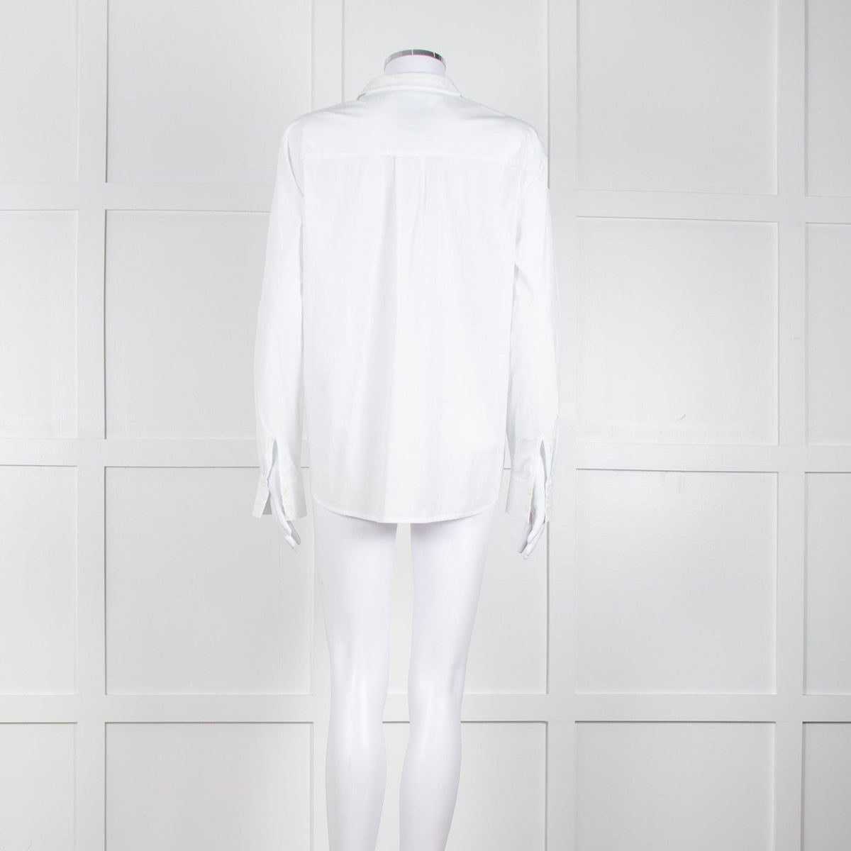 Baum und Pferdgarten White Collared Poplin Shirt