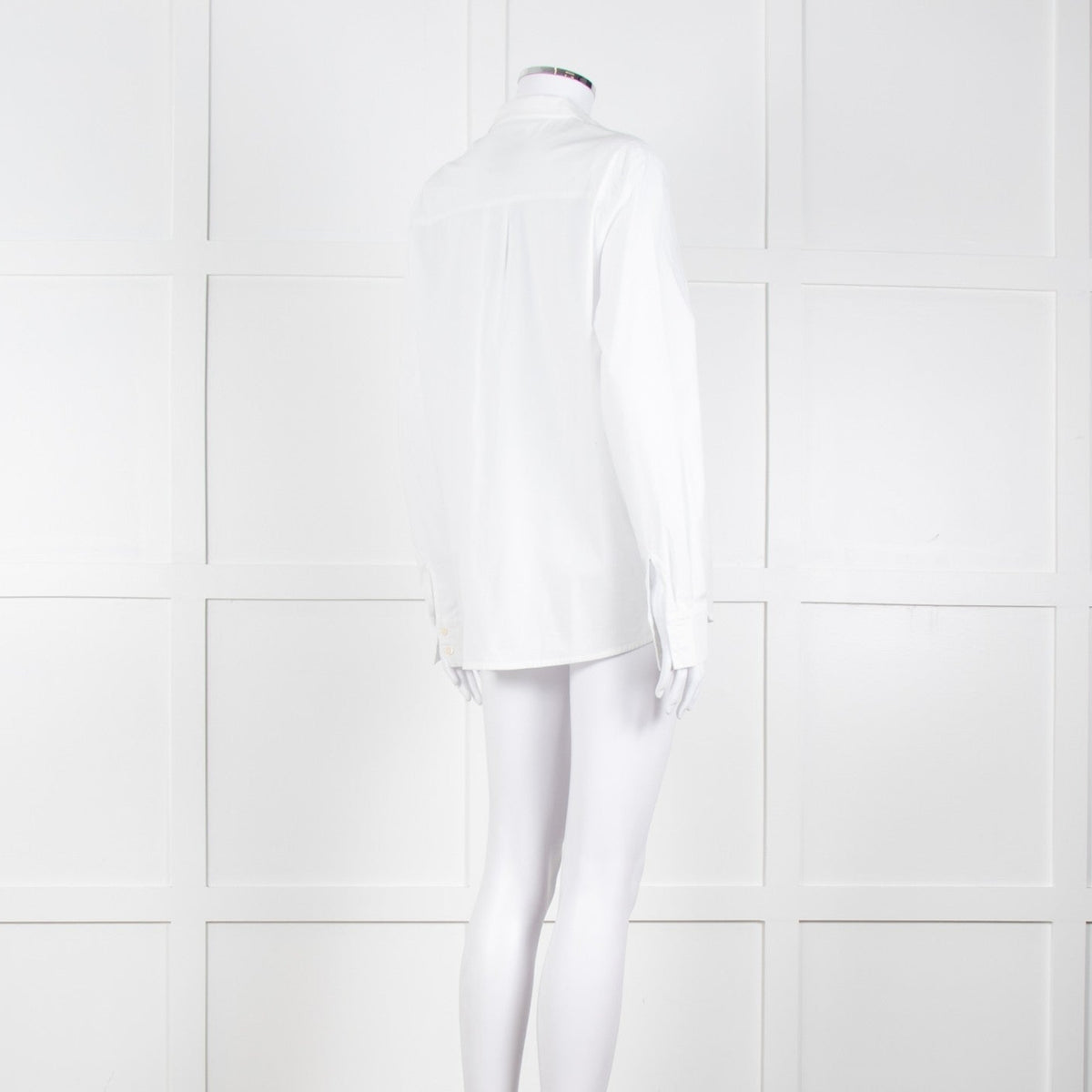 Baum und Pferdgarten White Collared Poplin Shirt