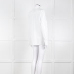 Baum und Pferdgarten White Collared Poplin Shirt