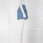 Phillip Lim Pale Blue Tie Up Waist Shorts