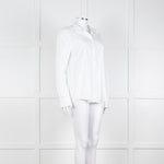 Baum und Pferdgarten White Collared Poplin Shirt