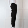 Stella McCartney Black Elastic Waist Joggers