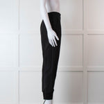 Stella McCartney Black Elastic Waist Joggers