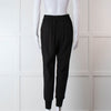 Stella McCartney Black Elastic Waist Joggers