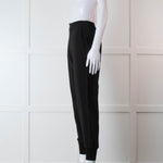 Stella McCartney Black Elastic Waist Joggers
