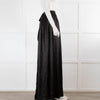 Sisters The Label Black Silk Wrap Maxi Skirt