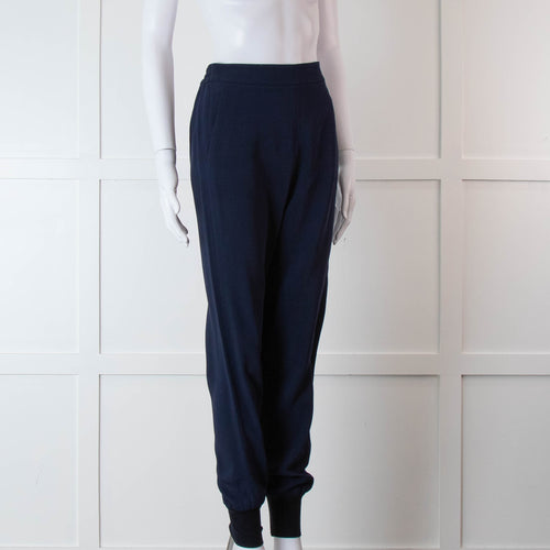 Stella McCartney Blue Elasticated Joggers