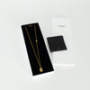 Celine Brass Triomphe Interlocking Necklace