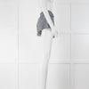 Sundress White Navy Check Shorts