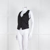 Zadig & Voltaire Black Silk Feel Waistcoat