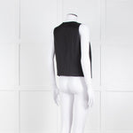 Zadig & Voltaire Black Silk Feel Waistcoat