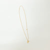 Celine Brass Triomphe Interlocking Necklace
