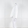 Vince White Shirt With Gather Pull Sleeves