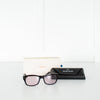 Sub Sun Black Sunglasses With Rose Clear Lenses
