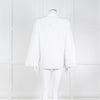 Vince White Shirt With Gather Pull Sleeves