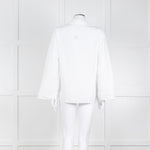 Vince White Shirt With Gather Pull Sleeves