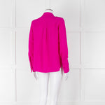 ME + EM Magenta Silk Shirt