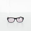 Sub Sun Black Sunglasses With Rose Clear Lenses