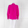 ME + EM Magenta Silk Shirt