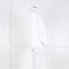 Vince White Shirt With Gather Pull Sleeves