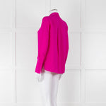 ME + EM Magenta Silk Shirt
