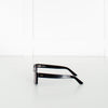 Sub Sun Black Sunglasses With Rose Clear Lenses