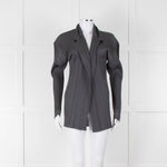 Issey Miyake Pleats Please Grey Pleated Jacket