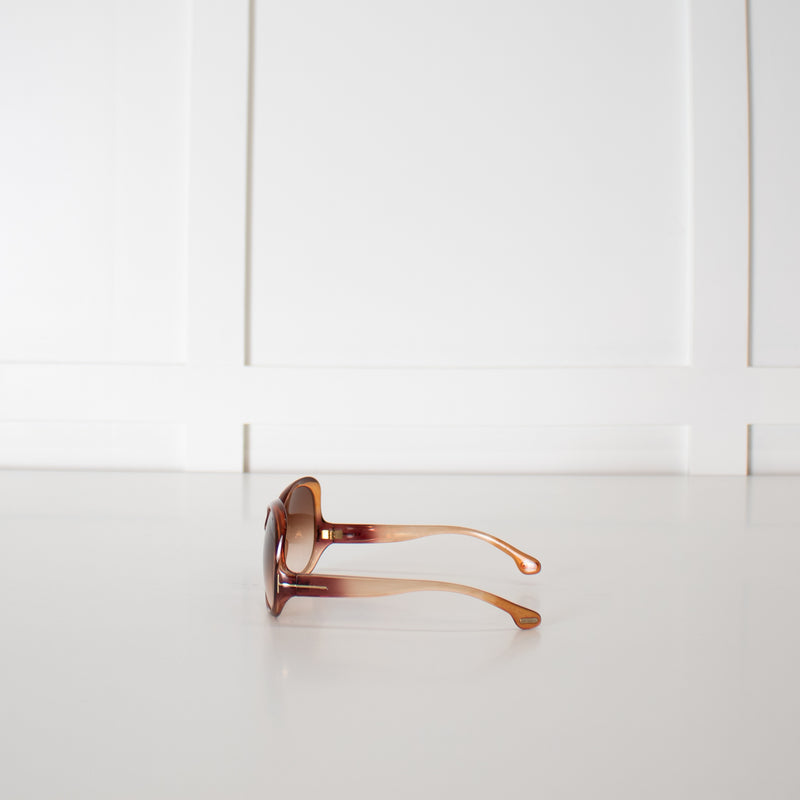Tom Ford Brown Marcella Sunglasses