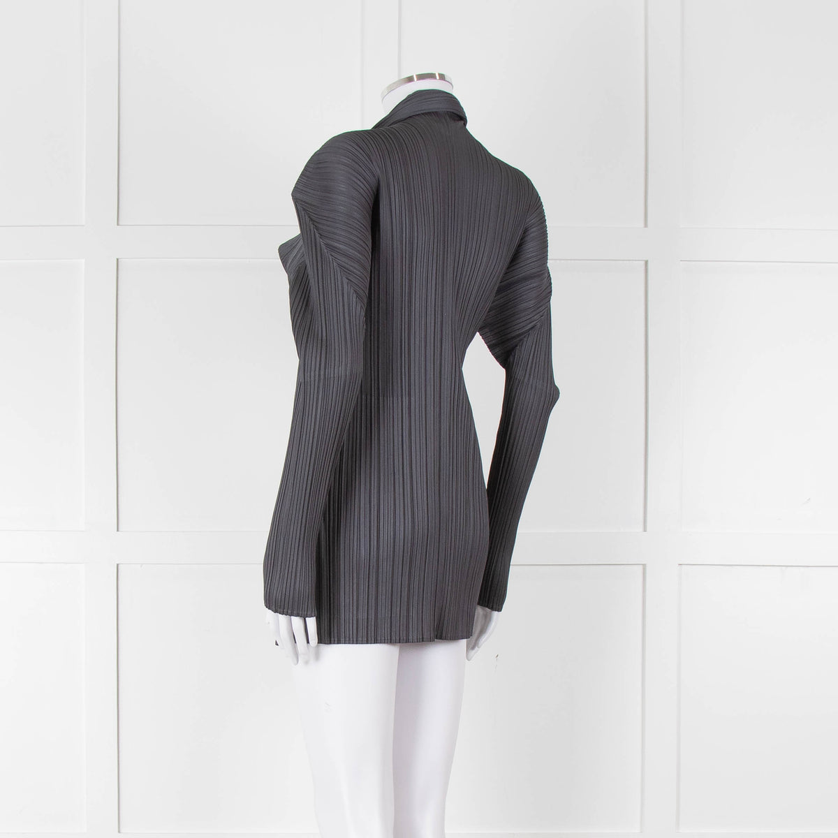 Issey Miyake Pleats Please Grey Pleated Jacket