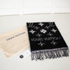 Louis Vuitton Black Essential Shine Scarf