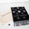Louis Vuitton Black Essential Shine Scarf