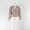 Isabel Marant Patterned Frill Blouse