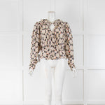 Isabel Marant Patterned Frill Blouse